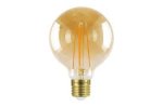 Integral 5w 220-240v 380lm LED Globe G95 E27 1800k Ultra-Warm White Dimmable 300 Degree Beam Amber ILGLOBE27D009