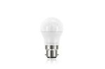 Integral 7.5w 240v LED Frosted Golfball B22 2700k Warm White Bulb