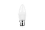 Integral 5.5w 240v LED Frosted Candle B22 2700k Warm White Bulb