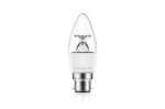 Integral 5.5w 240v LED Clear Candle B22 2700k Warm White Bulb