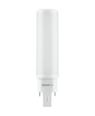 Osram DULUX D 6W 2PIN 3000K Warm White LED PLC Replaces 13w CFL