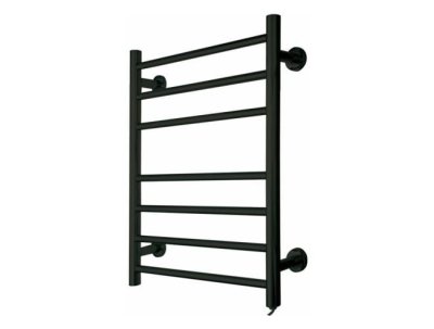 Delux Eco Electric Towel Rail Carbon Steel Matt Black 85W - DXTR7040MB