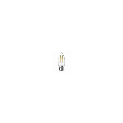 LED Filament Candle B22 (BC) 250lm 2.3W 2,700K (Warm White), Blister of 1