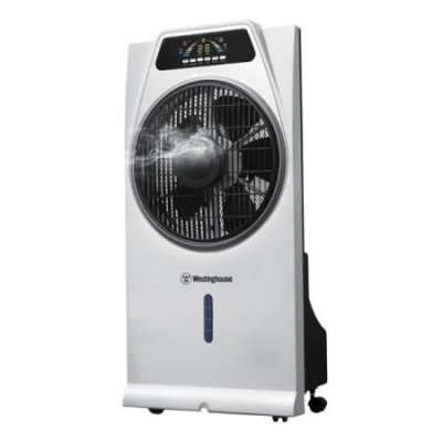 Westinghouse Cascata Misting Floor Fan White Finish