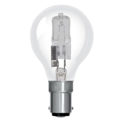 Heathfield 28w SBC B15 Clear Halogen Golfball G45 Energy Saving Bulb - Pack of 10