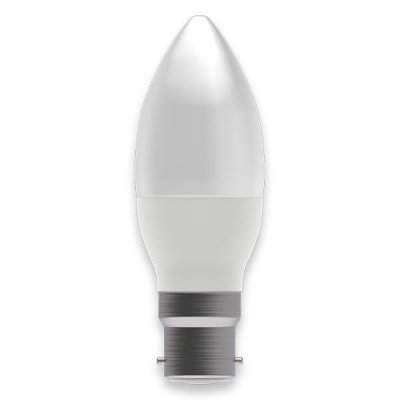 Bell Lighting 2.1w 240v BC LED Candle Opal 2700k 60500