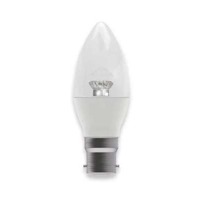 Bell Lighting 2.1w 240v BC LED Candle Clear 2700k 60504