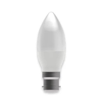 Bell Lighting 2.1w 240v BC LED Candle Opal 2700k Dimmable 60512