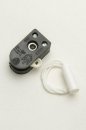 Jeani 708 2A Miniature Pull Switch with White Pull Cord and Toggle Side Pull