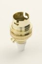 Jeani A80 Lamp Holder Plastic Cord Grip Shade Ring Brass