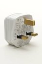 Jeani JPT13A 13A - 13A Fused White 3 Pin Plug Top BS 1363